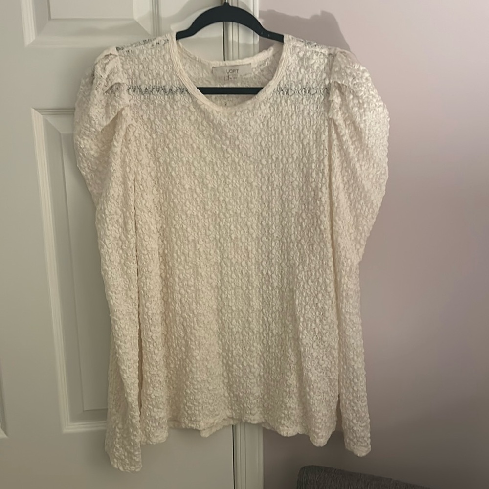 Loft Lace Top